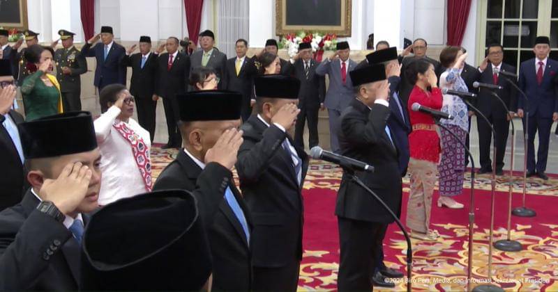 Youtube.com/Sekretariat Presiden